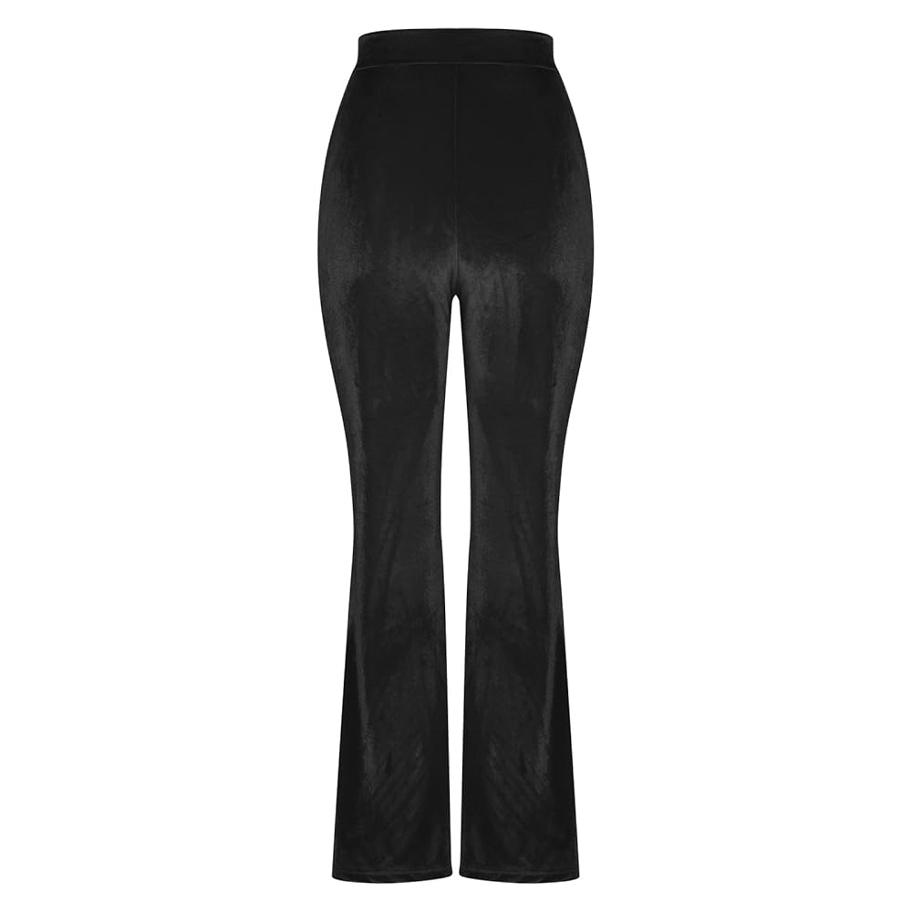 aere／smooth velor pants Men's Velvet Relaxed Vintage 60s 70s Bell Bottom Stretch Fit
